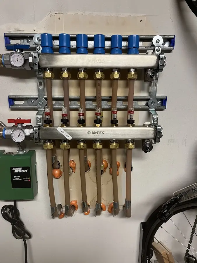 Plumber performing Water Heater Repair at a residential property in Waynesboro