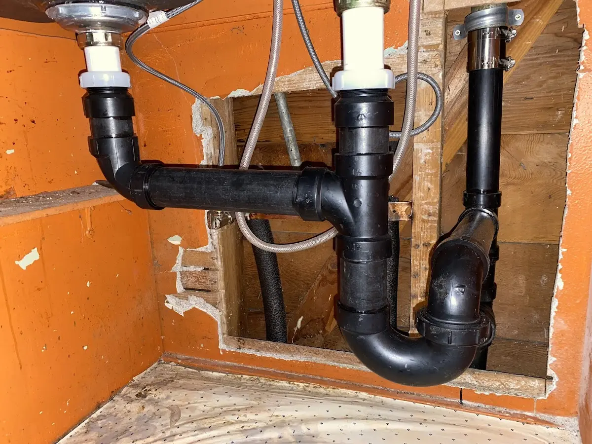 Professional Garbage Disposal Repair equipment and tools on the job in Waynesboro
